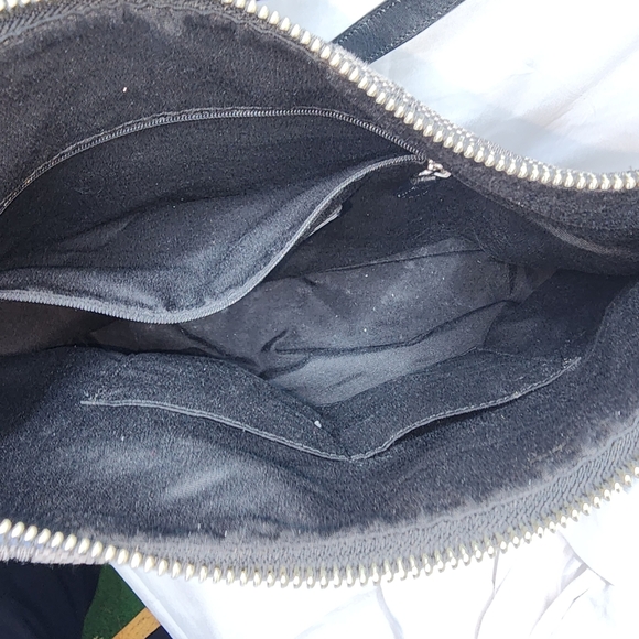 Coach Black and Gray Signature Hobo Bag - Picture 14 of 15